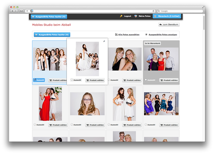 Der neue fotograf.de Foto Onlineshop